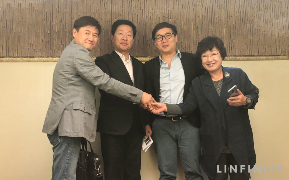 Anndy Lian会晤韩国政商学代表 LINFINITY欲拓展韩国市场