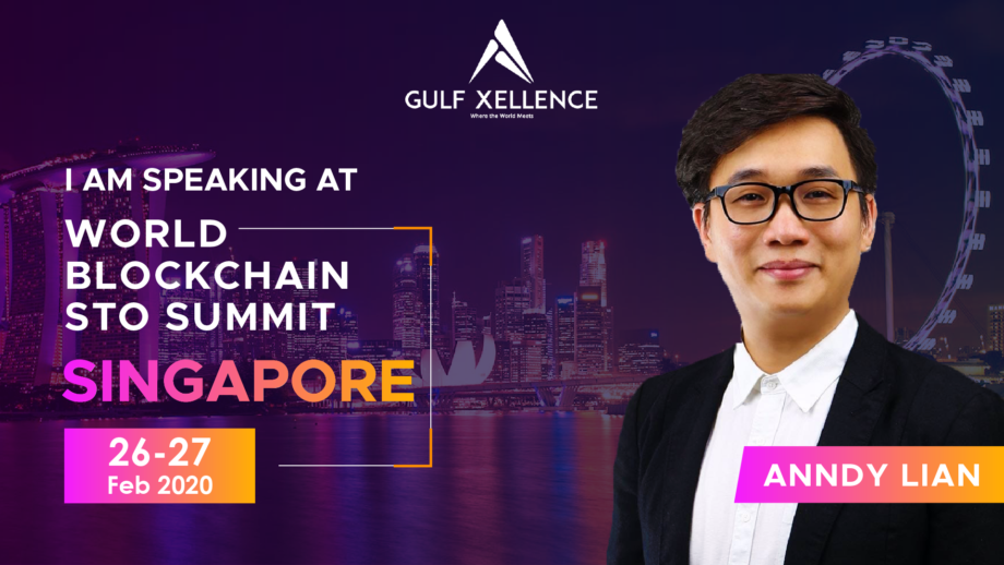 Anndy Lian Will Speak at World Blockchain STO Summit 2020 in Singapore