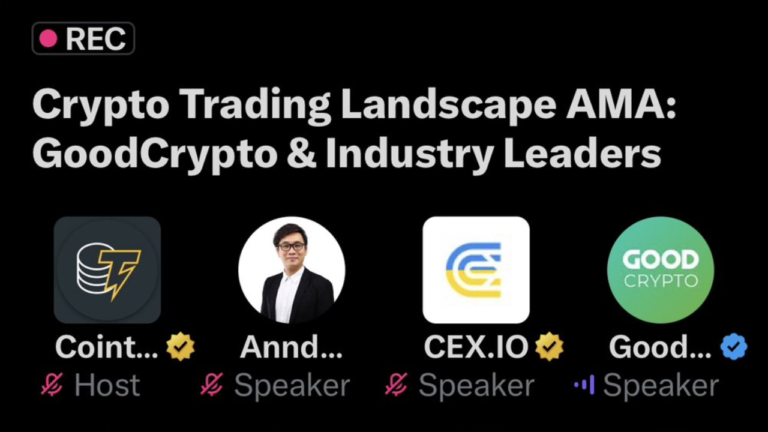 Anndy Lian speakst on Twitter Spaces:Cointelegraph Crypto Trading Landscape AMA: Navigating the Complex Crypto Landscape