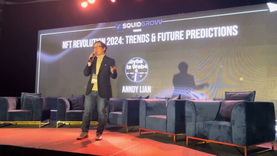 NFT.NYC 2024/ Main Stage/ 4 April – NFT Revolution 2024: Trends & Future Predictions by Anndy Lian