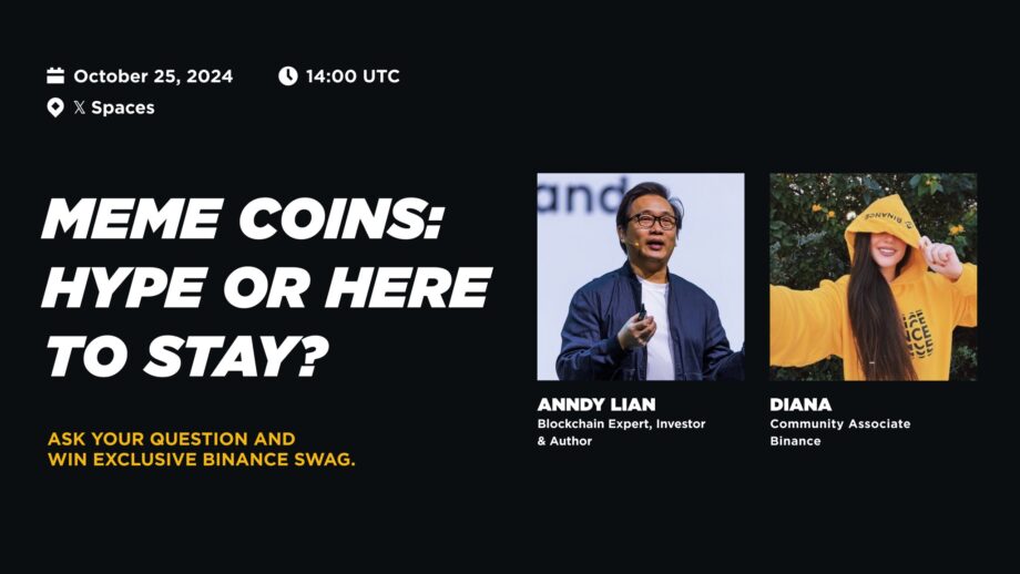 Meme Coins: Hype Or Here to Stay? -AMA Session With Anndy Lian