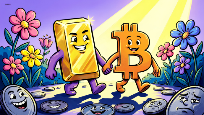Bitcoin’s 73% correlation with gold forces investors to rethink crypto